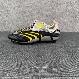 Adidas Predator Absolute TRX FG Soccer Cleats Men's 9 Black Yellow 694310
